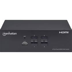Manhattan 153539 přepínač KVM HDMI klávesnice 3840 x 2160 Pixel