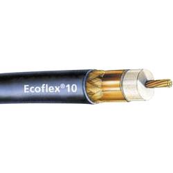 SSB Electronic Ecoflex 10, 6085 koaxiální kabel, vnější Ø: 10.20 mm, 50 Ω, 90 dB, černá, metrové zboží