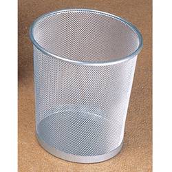 Helit the circle network H2518500 odpadkový koš 15 l (Ø x v) 26.5 mm x 28 mm kov stříbrná 1 ks