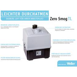 Weller Zero Smog TL Kit 2 SN odsávačka kouře při pájení 230 V 120 W 190 m³/h