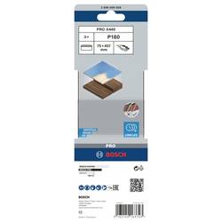 Bosch Accessories 2608606038 2608606038 brusný pás Zrnitost 180 (d x š) 457 mm x 75 mm 3 ks