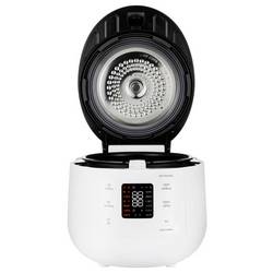 Cuckoo CRP-ST0609F vařič rýže bílá (matná), champagne zlatá nepřilnavý povlak, LCD displej