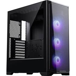 Phanteks Eclipse G370A pouzdro, herní pouzdro, PC skříň černá