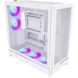 MONTECH midi tower pouzdro, herní pouzdro, PC skříň bílá