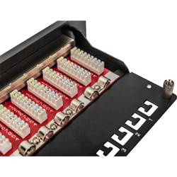 Digitus DN-91612S-EA 12 portů síťový patch panel 254 mm (10) CAT 6A 1 U vícebarevná osazený
