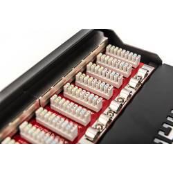 Digitus DN-91612S-EA 12 portů síťový patch panel 254 mm (10) CAT 6A 1 U vícebarevná osazený
