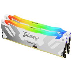 Kingston FURY Renegade RGB Sada RAM pro PC DDR5 32 GB 2 x 16 GB Na čipu integrovaná ECC kontrola 6400 MHz 288pin DIMM CL32 KF564C32RWAK2-32