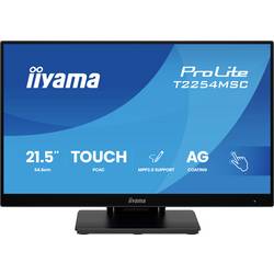 Iiyama 21,5 PCAP 10P Touch, Anti Glare coating dotykový monitor 54.6 cm (21.5 palec) 1920 x 1080 Pixel 16:9 4 ms IPS LED