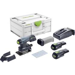 Festool RTSC 400 3,0 I-Plus 577686 Akumulátorová vibrační bruska akumulátor, vč. nabíječky 18 V 80 x 130 mm