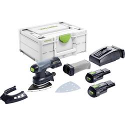 Festool DTSC 400 3,0 I-Plus 577508 akumulátorová delta bruska akumulátor, vč. nabíječky 18 V 3.00 Ah 100 x 150 mm