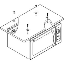 Silva Homeline MWU 20.4 mikrovlnná trouba stříbrná 700 W volně stojící, funkce časovače