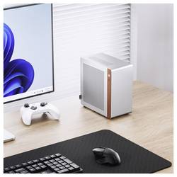 Jonsbo mini tower PC skříň, herní pouzdro, pouzdro stříbrná