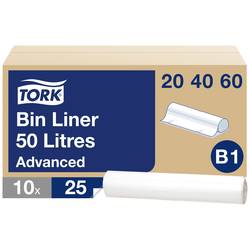 TORK 204060 pytle na odpadky 50 l transparentní 250 ks