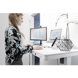 Digitus psací stůl pro práci vsedě i ve stoje DA-90406 bílá DA-90406 max. výška: 121 cm