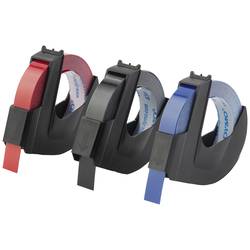 DYMO 3D razicí páska,lepicí páska plast Barva pásky: modročervená, modročerná Barva písma: bílá 9 mm 3 m S0847750