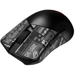 Asus ROG Gladius III Wireless AimPoint optická herní myš, přenos bezdrátový, Bluetooth®, USB, 6 tlačítko, 36000 dpi, černá