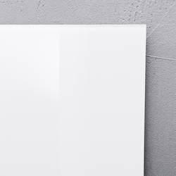 Sigel magnetický skleněný stůl Artverum super bílá (š x v) 30 cm x 30 cm GL158