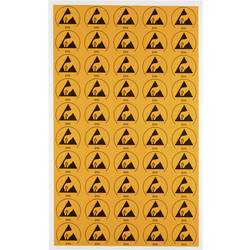 Wolfgang Warmbier 2850.3025 2850.3025 ESD označovací štítek, 50 ks