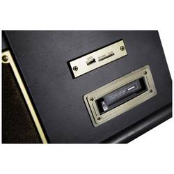 Technaxx TX-103 USB gramofon řemínkový pohon starožitná hnědá
