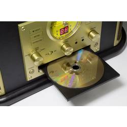 Technaxx TX-103 USB gramofon řemínkový pohon starožitná hnědá