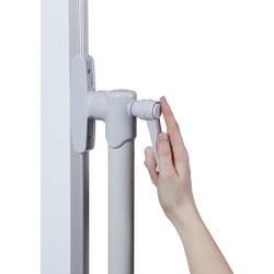 Dahle maticová deska (š x v) 1500 mm x 1000 mm bílá lakovaný lze otočit , oboustranně použitelná , vč. odkládací misky , vč. sady koleček