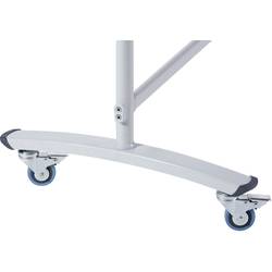 Dahle maticová deska (š x v) 1500 mm x 1000 mm bílá lakovaný lze otočit , oboustranně použitelná , vč. odkládací misky , vč. sady koleček