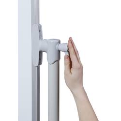 Dahle maticová deska (š x v) 1500 mm x 1000 mm bílá lakovaný lze otočit , oboustranně použitelná , vč. odkládací misky , vč. sady koleček