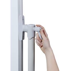 Dahle maticová deska (š x v) 1500 mm x 1000 mm bílá lakovaný lze otočit , oboustranně použitelná , vč. odkládací misky , vč. sady koleček