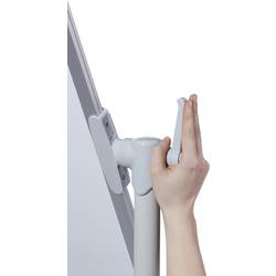 Dahle maticová deska (š x v) 1500 mm x 1000 mm bílá lakovaný lze otočit , oboustranně použitelná , vč. odkládací misky , vč. sady koleček