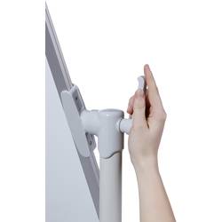 Dahle maticová deska (š x v) 1500 mm x 1000 mm bílá lakovaný lze otočit , oboustranně použitelná , vč. odkládací misky , vč. sady koleček