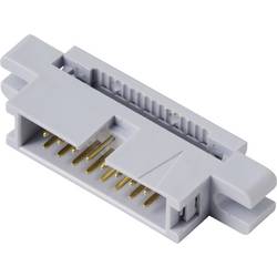 TRU COMPONENTS TC-13537808 konektor pro ploché kabely s upevňovací přírubou Rastr (rozteč): 2.54 mm Počet pólů: 16 Počet řádků: 2 1 ks