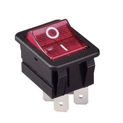 Arcolectric (Bulgin Ltd.) C 1553 VB NAB kolébkový spínač C 1553 VB NAB 230 V/AC 16 A 2x vyp/zap s aretací 1 ks Piece