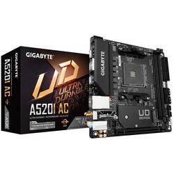 Gigabyte A520I AC Základní deska Socket (PC) AMD AM4 Tvarový faktor Mini-ITX Čipová sada základní desky AMD® A520