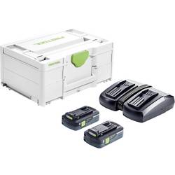 Festool SYS 18V 2x4,0/TCL 6 DUO Energetická sada 577109 vč. 2x aku, vč. nabíječky