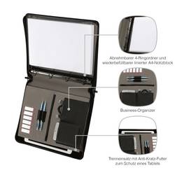 Wenger Affiliate obal na tablet Pouzdro typu kniha šedá