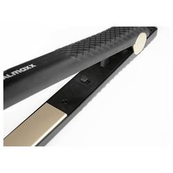 VitalMaxx žehlička na vlasy černá, zlatá