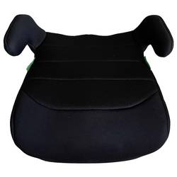 IWH Mario PLUS Kindersitzkissen schwarz / anthrazit ECE R129 dětská sedačka