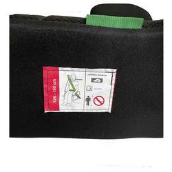 IWH Mario PLUS Kindersitzkissen schwarz / anthrazit ECE R129 dětská sedačka