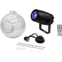 Eurolite neu LED Disco koule, sada s hnacím motorkem, s LED osvětlením 30 cm