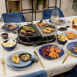 Princess 01.162710.01.001 elektrický gril, raclette gril, černá, šedá