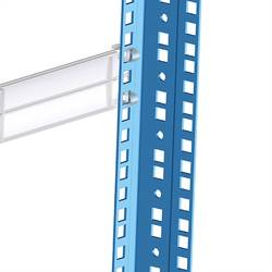 Apranet 26510291 19 palec záslepka pro datové skříně šedobílá (RAL 7035)