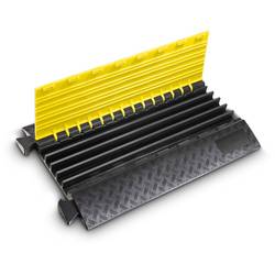 DEFENDER by Adam Hall kabelový můstek 85300 termoplastický polyuretan (TPU) černá, žlutá Kanálů: 5 870 mm Množství: 1 ks