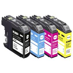 KMP Ink náhradní Brother LC-223BK, LC-223C, LC-223M, LC223Y kompatibilní kombinované balení černá, azurová, purppurová, žlutá B62VX 1529,4005
