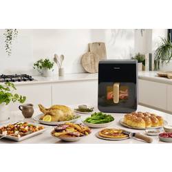 Panasonic NF-CC600AXE horkovzdušná fritéza 6 l 1450 W Cool touch pouzdro, Přidání páry, Digitální časovač, LCD displej, Kontrolní okénko, automatický