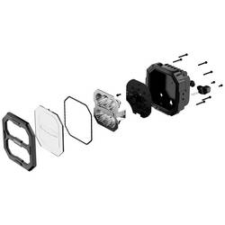 Osram Automotive pracovní světlomet 12 V, 24 V LEDriving® Cube PX4500 Spot LEDPWL 112-SP široké dálkové světlo (š x v x h) 68.4 x 113.42 x 117.1 mm 4500 lm