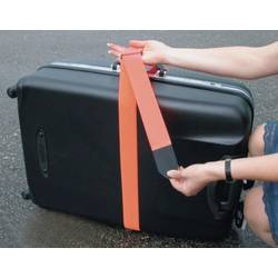TRU COMPONENTS 922-1319-Bag pásek na kufr se suchým zipem s páskem háčková a flaušová část oranžová 1 ks