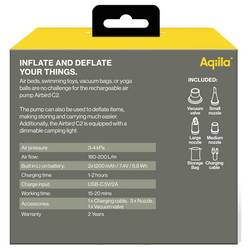 Aqiila AQAPC2BK468 Akumulátorový kompresor 8414808090