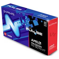 Sapphire grafická karta AMD Radeon RX 9070XT Radeon RX 9070 XT OC 16 GB GDDR6 VRAM PCIe x16 HDMI® 2.1, DisplayPort 2.1