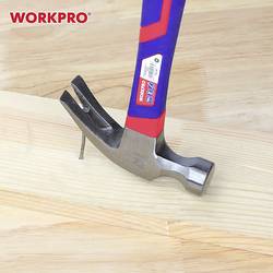 WorkPro WP241011 kladivo s rozštěpem s ergonomickou rukojetí, tvrdé 450 g 1 ks