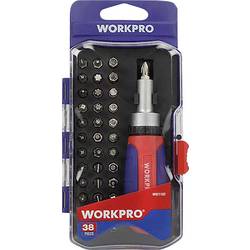 WorkPro Univerzální Ráčnový šroubovák na bity